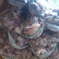 Cestino alla mandorla